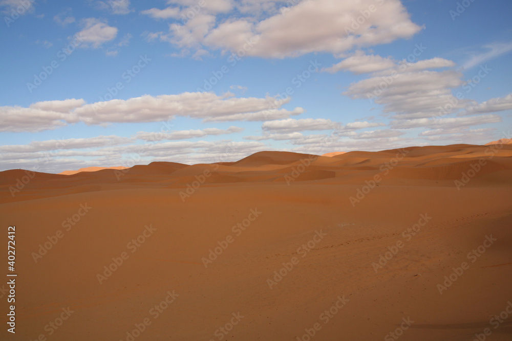 Desert dunes, Morocco