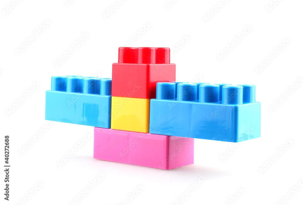 Plastic building blocks Plastic building blocks