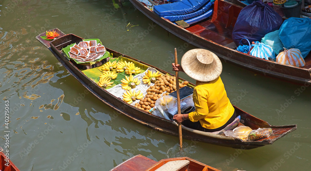 Obraz premium Floating Market
