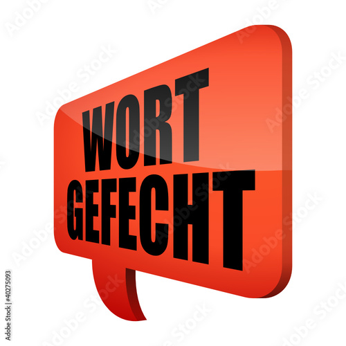 sprechblase v2 wortgefecht I