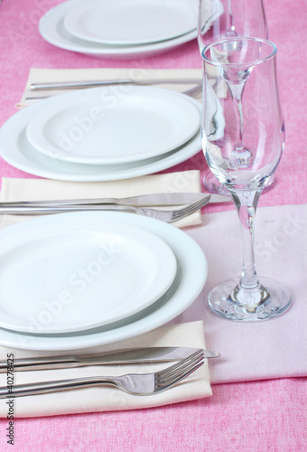 elegant holiday table setting