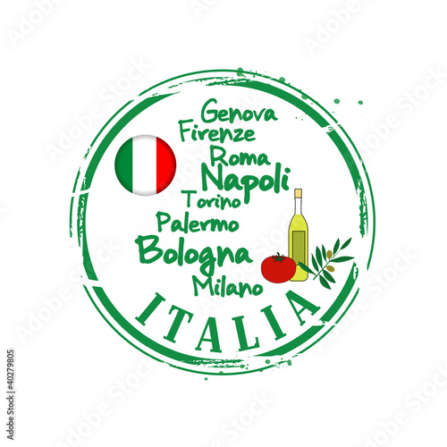 timbre villes italiennes