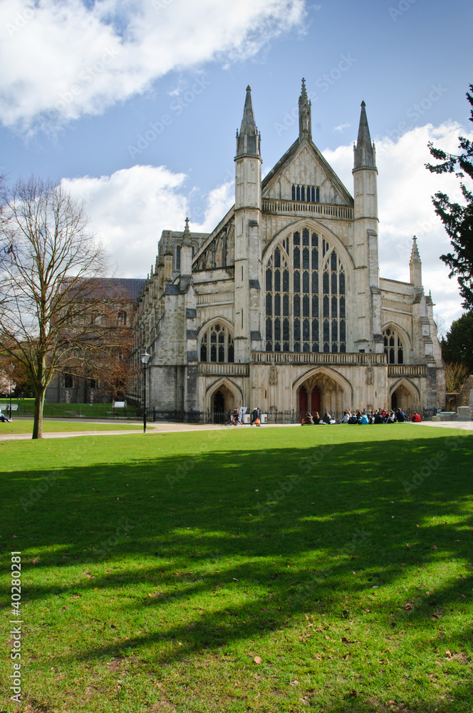 Winchester cathedral, UK