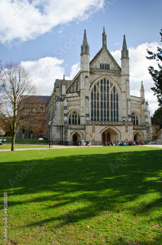 Photo Winchester cathedral, UK