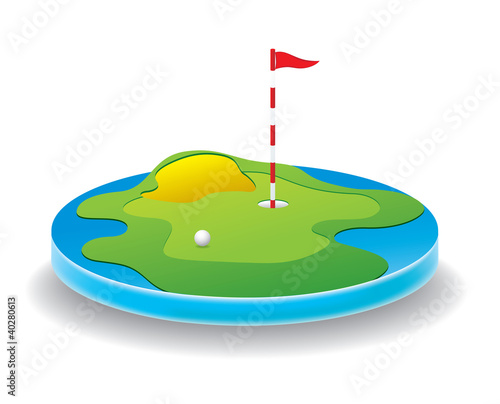 golf field