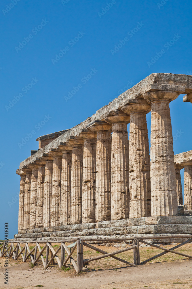 Fototapeta premium Paestum temple - Italy