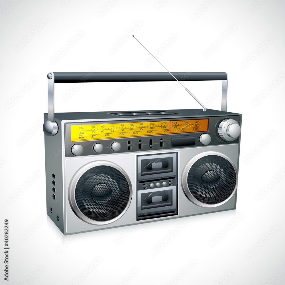 Fototapeta premium Vintage Radio