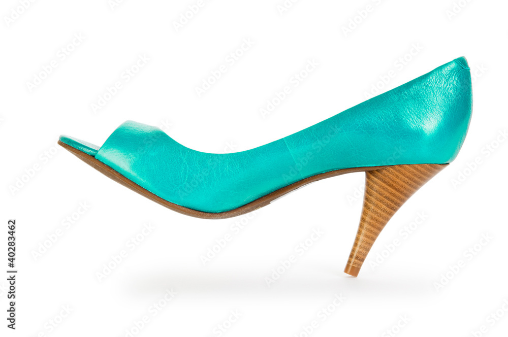 Female shoes in fashion concept Female shoes in fashion concept