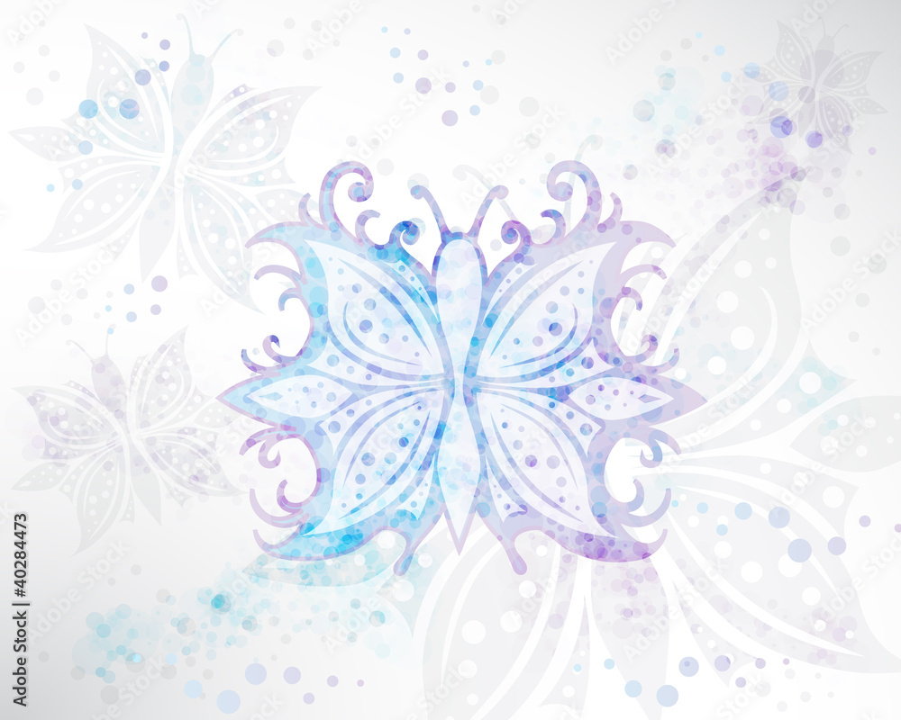 Background Abstract Butterfly Vector Background Abstract Butterfly Vector
