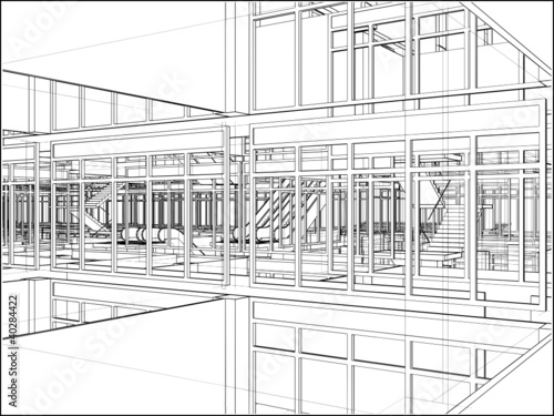 Abstract Construction Vector 224