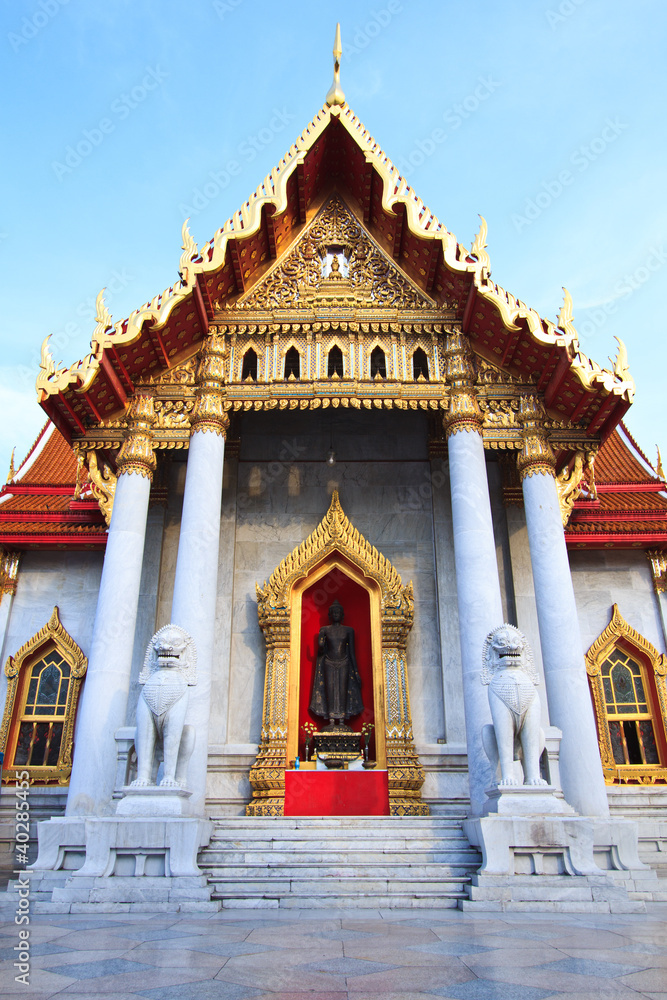 The Marble Temple(Wat Benchamabophit), Bangkok, Thailand The Marble Temple(Wat Benchamabophit), Bangkok, Thailand