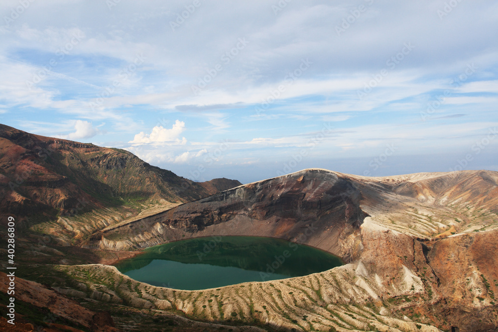 Obraz premium 蔵王の御釜