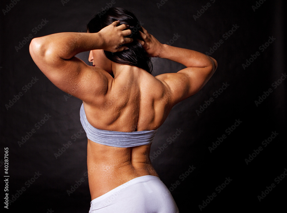 Image of muscle women Stock Photo Adobe Stock