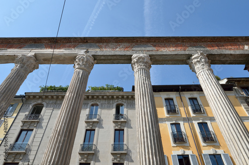 Quadro su tela colonne