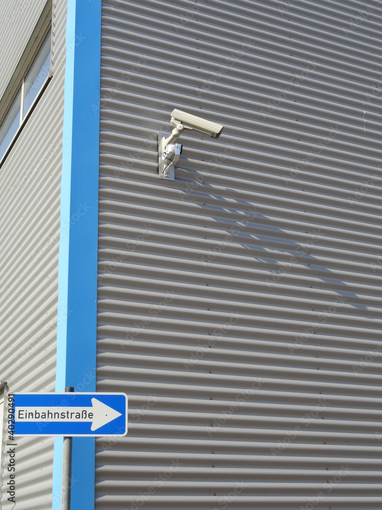 überwachte Einbahnstraße