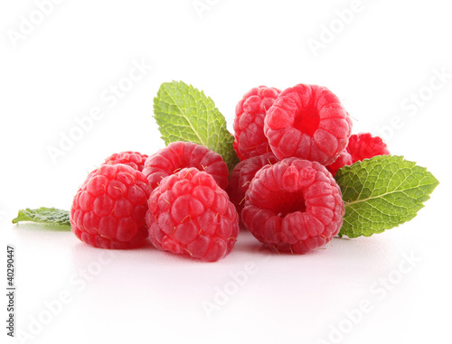 Fotografia isolated raspberry