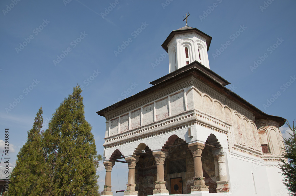 Fototapeta premium Old traditional Romanian orthodox church