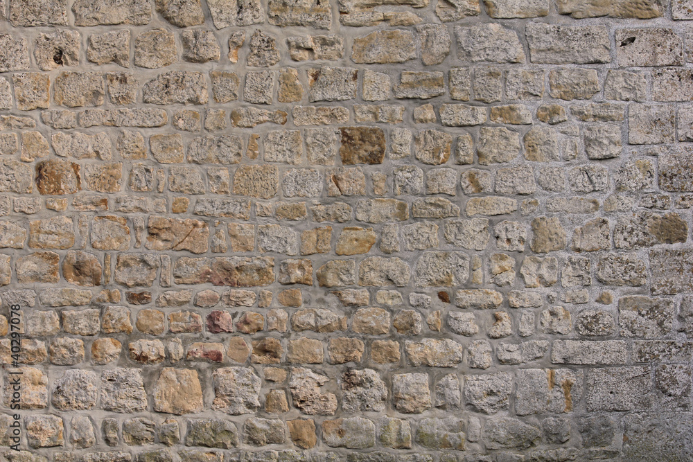 gelbe Sandsteinmauer Stock Photo Adobe Stock