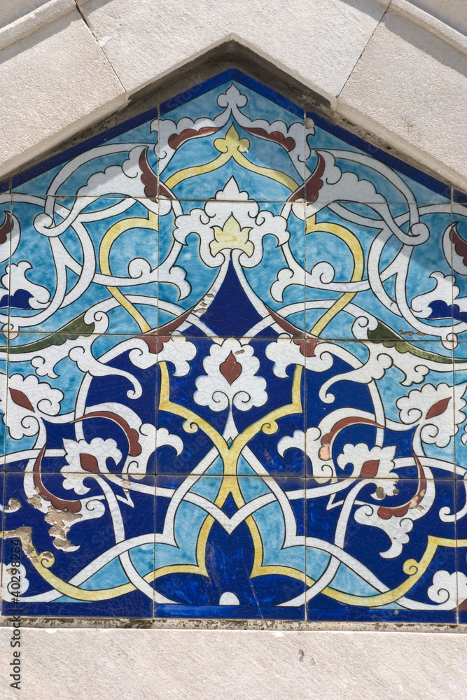 Tiles, Konak Mosque