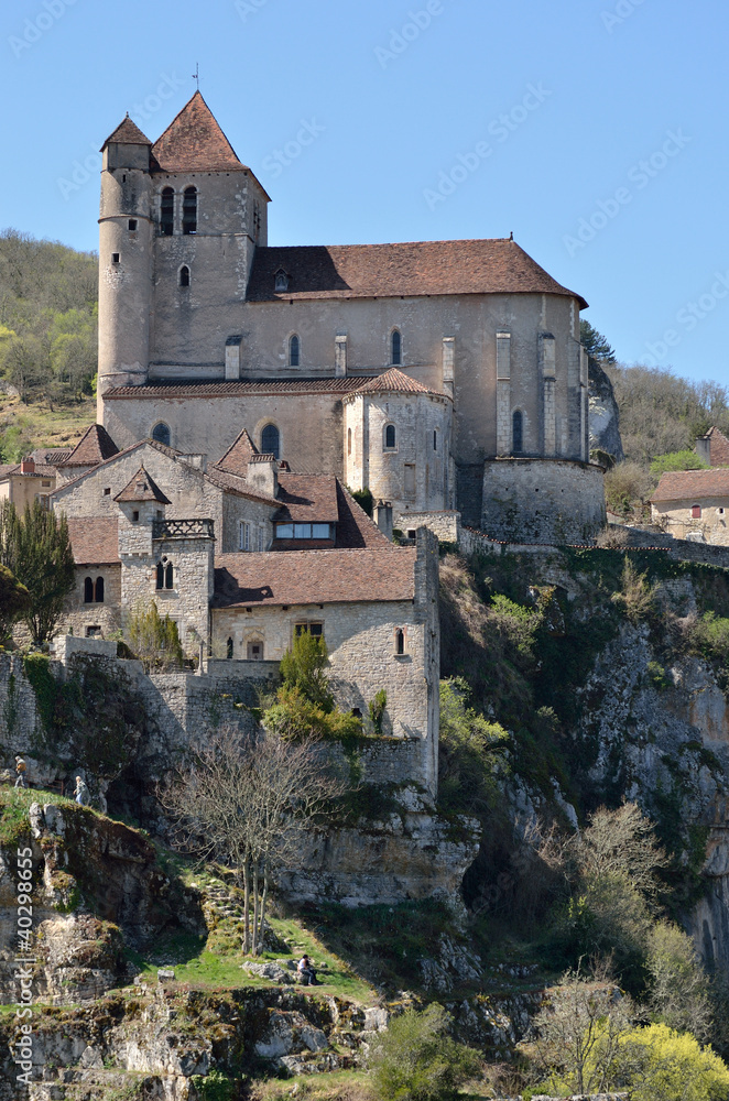 Eglise médiévale de Saint-Cirq-Lapopie