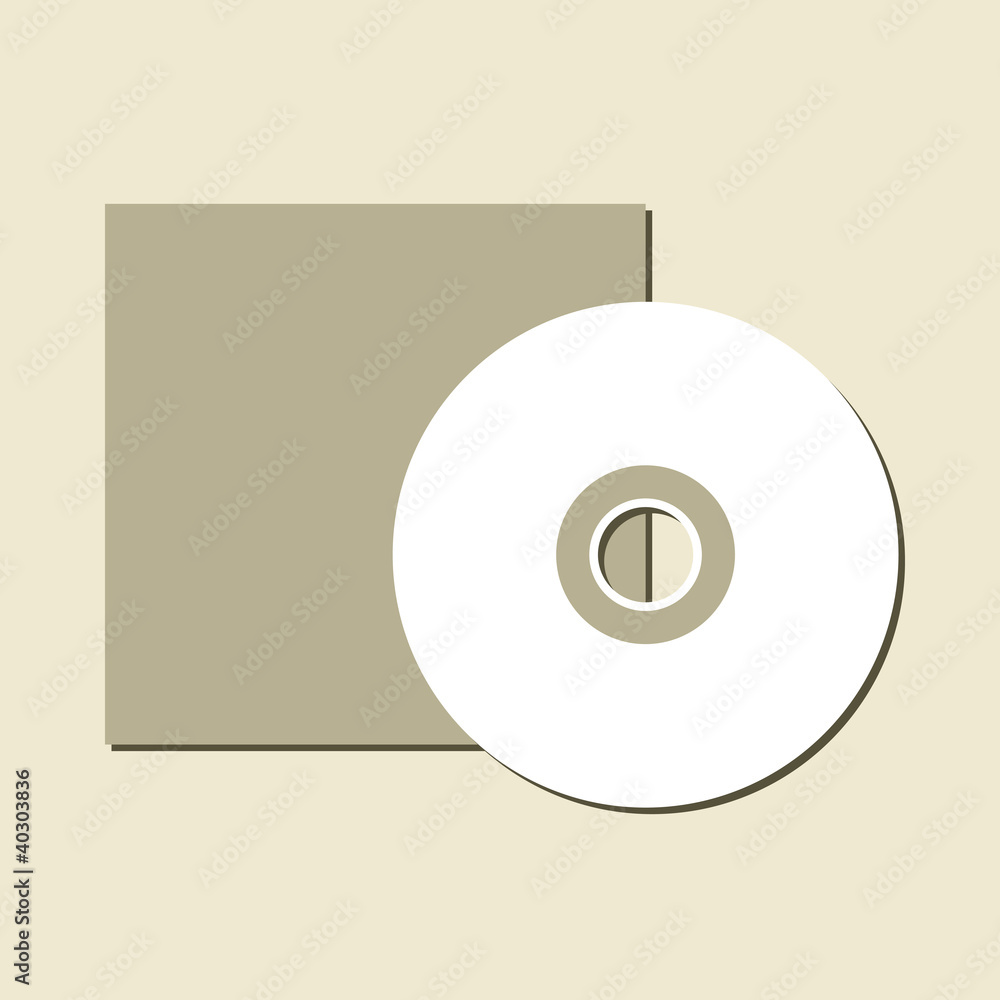 Vector CD disk Vector CD disk
