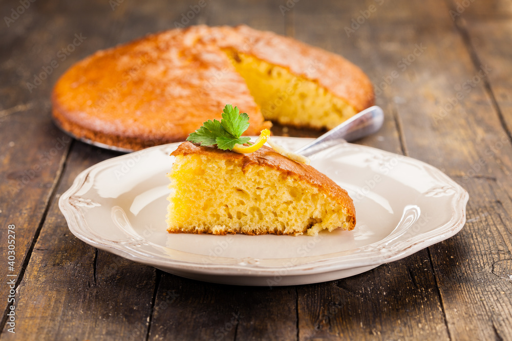 Lemon Sponge Cake Lemon Sponge Cake