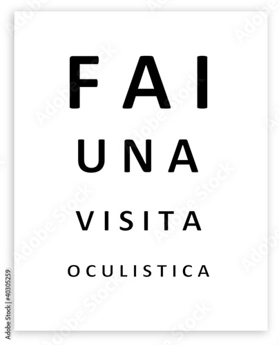 VISITA OCULISTICA