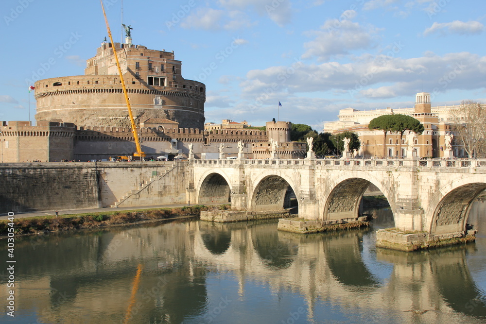Pont Saint Ange, Rome