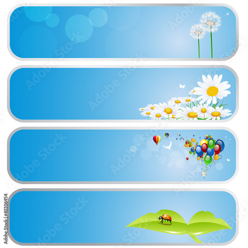 Summer banners