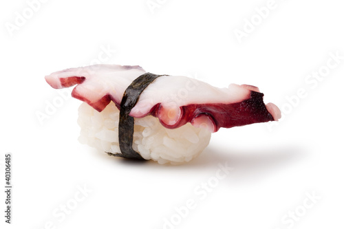 Octopus sushi photo