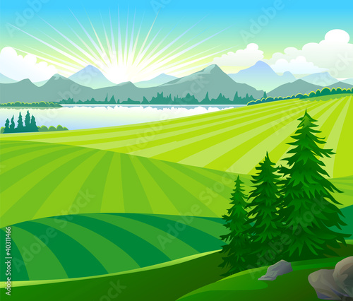 SUNRISE IN GREEN HILLS