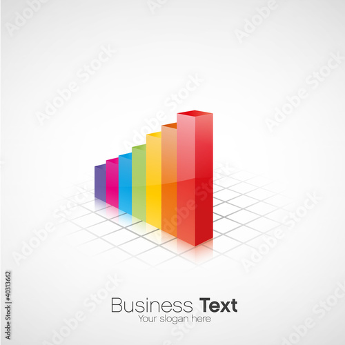 vecteur barres de graphique