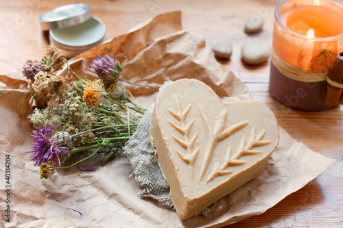 Natural handmade soap