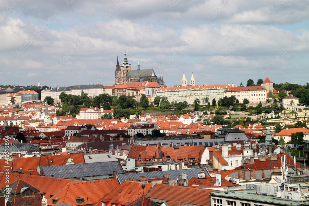 Fototapeta premium Prague view from the Astominical clock