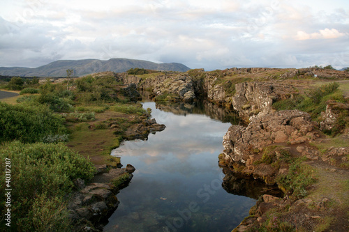 Beautiful lake, Iceland