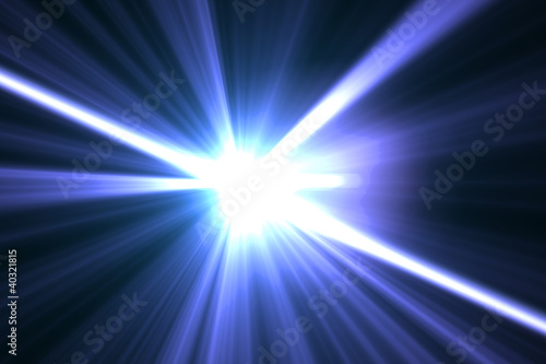 Lens flare abstract background