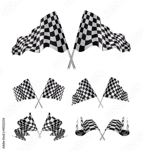 Checkered Flags set