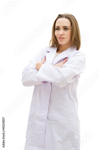 Beautiful woman doctor