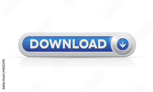Download button web design element.