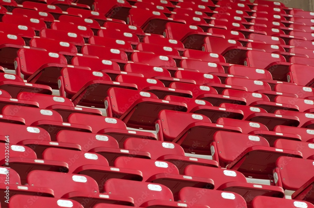 Naklejka premium Stadium Chair
