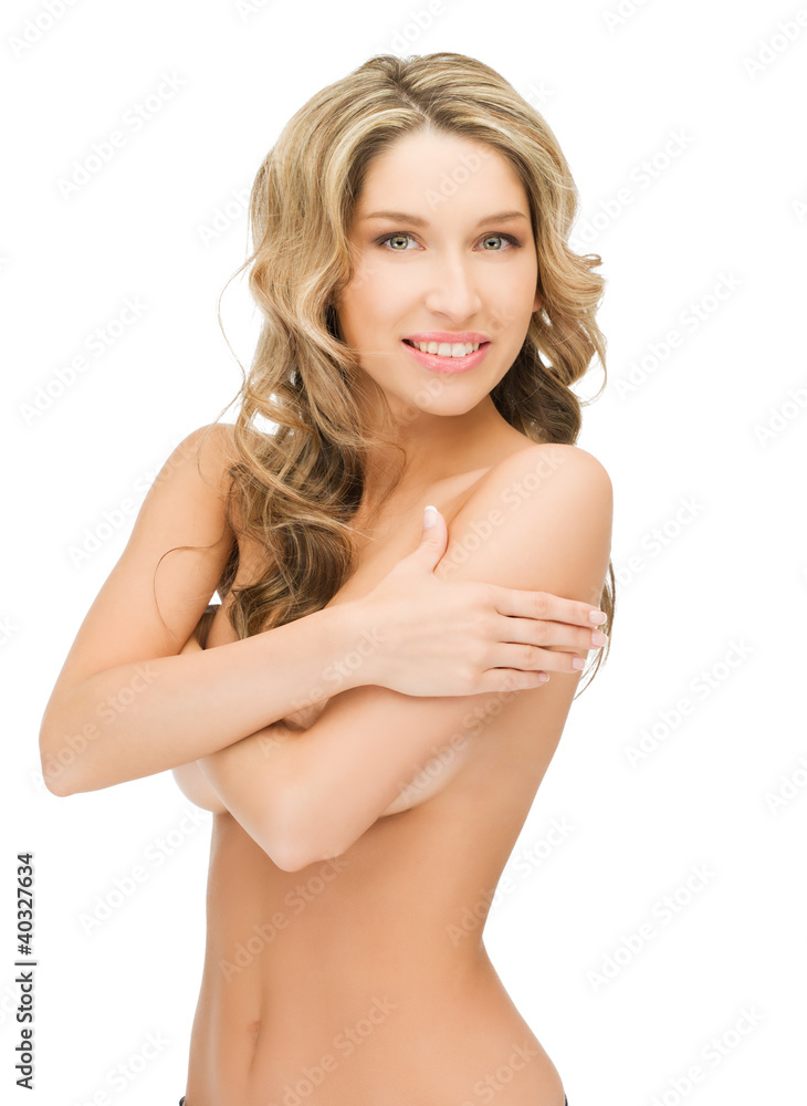 Obraz premium beautiful topless woman