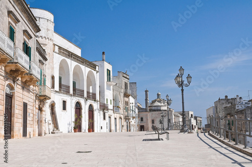 Obraz na płótnie View of Cisternino. Puglia. Italy. w salonie
