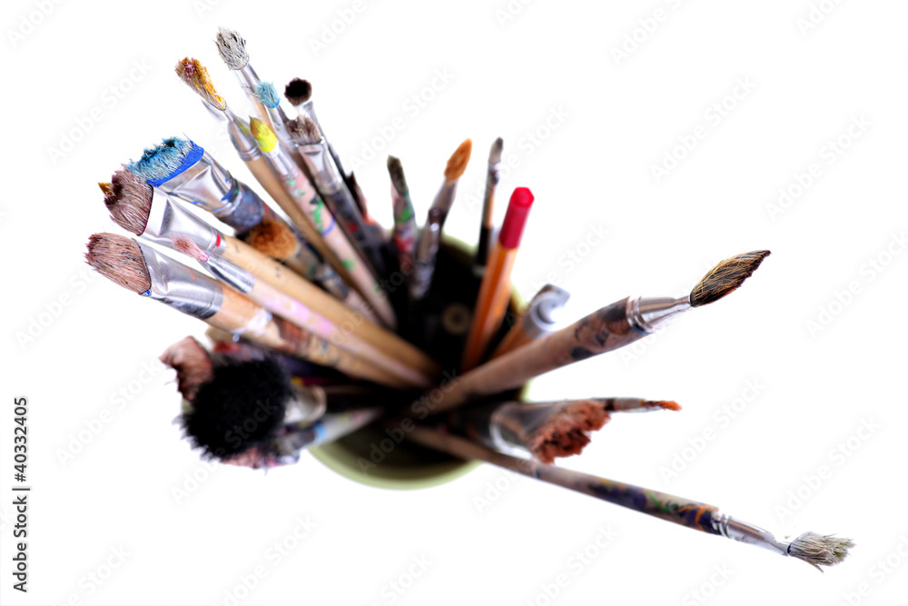 Obraz premium Dirty brushes