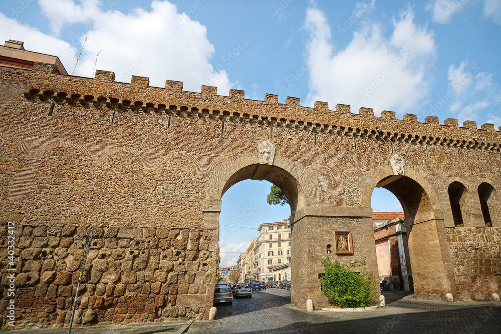 Vatican walls