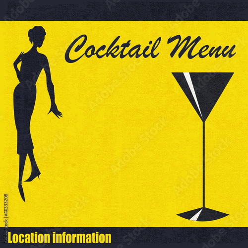 Cocktail Menu Template