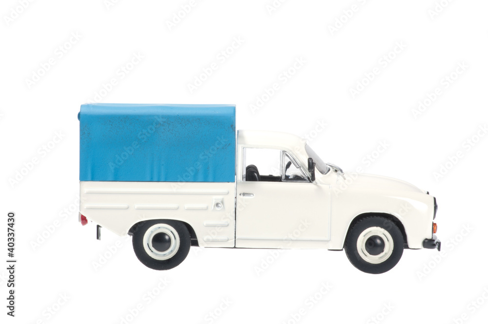 White old pickup White old pickup