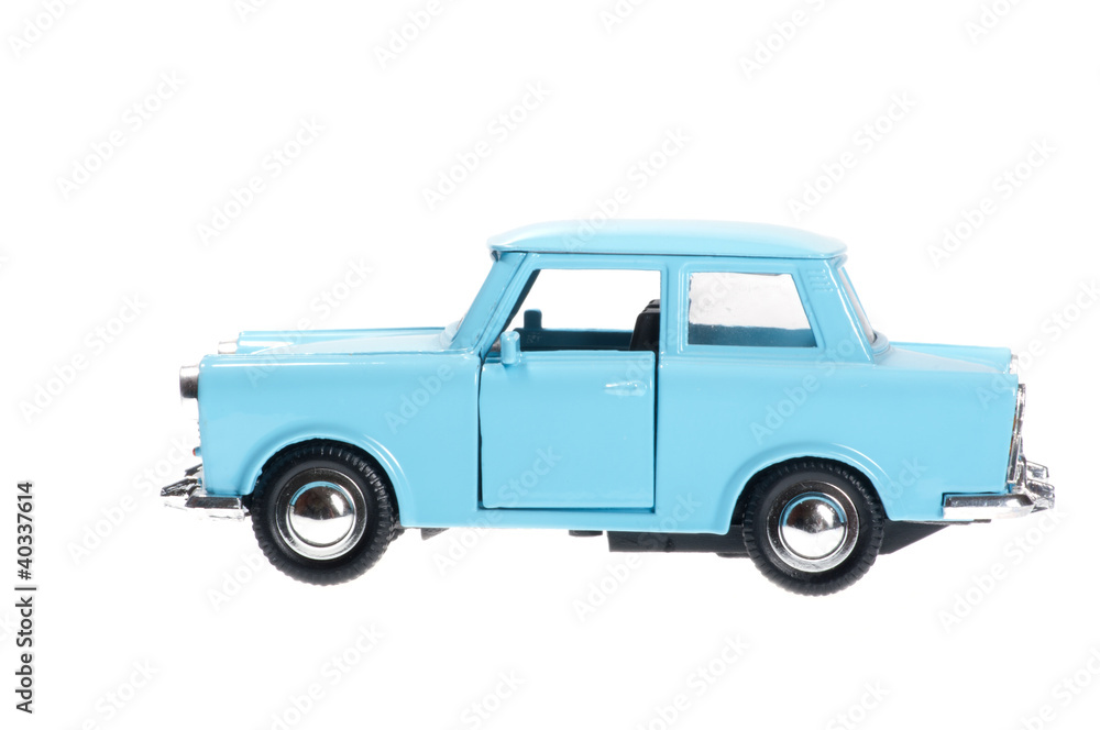 Old blue car hatchback Old blue car hatchback