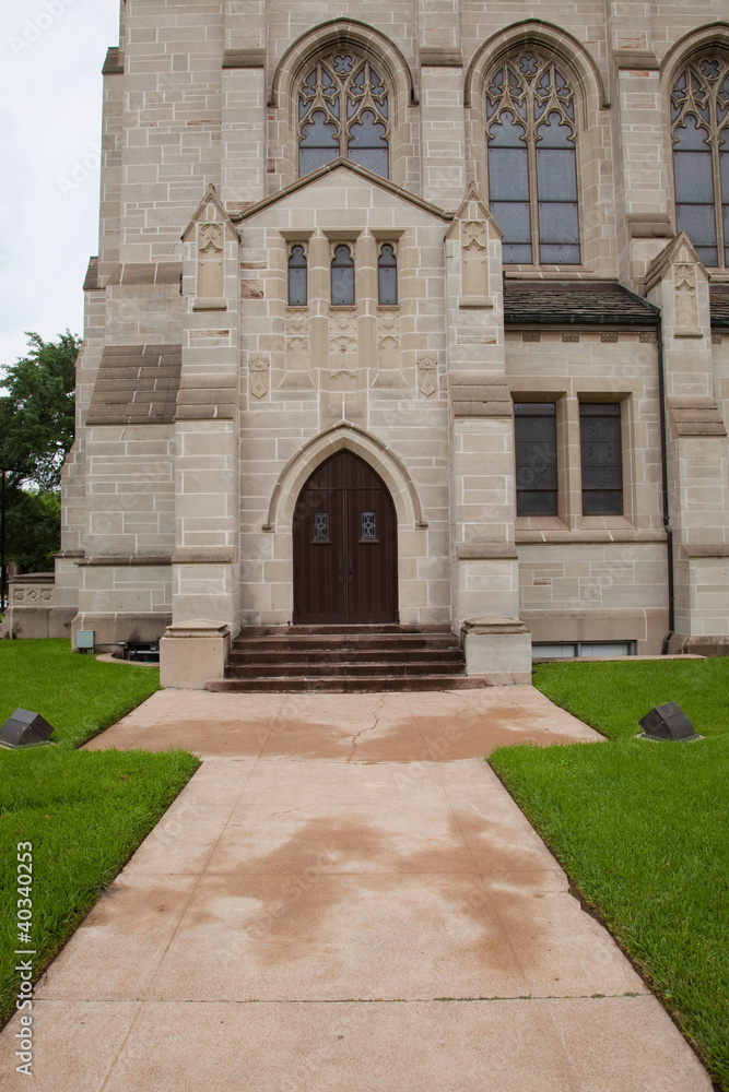 Church door