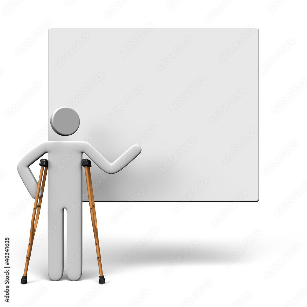 WoundedPersonWhoStandsBeforeAWhiteBoard WoundedPersonWhoStandsBeforeAWhiteBoard