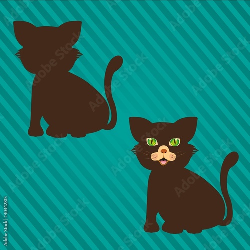 cat silhouettes
